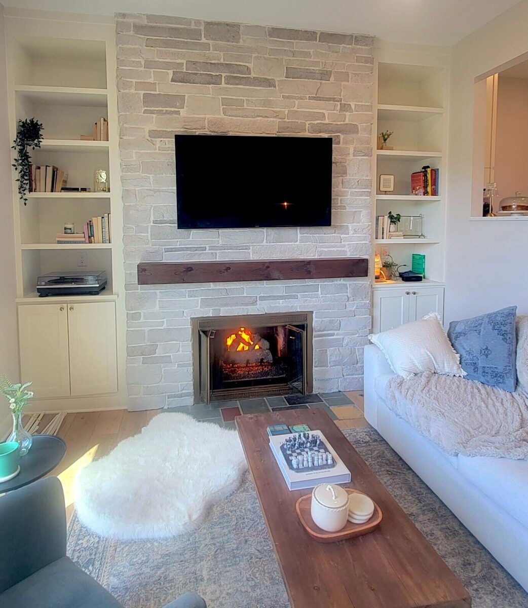 livable home renovation living room northville