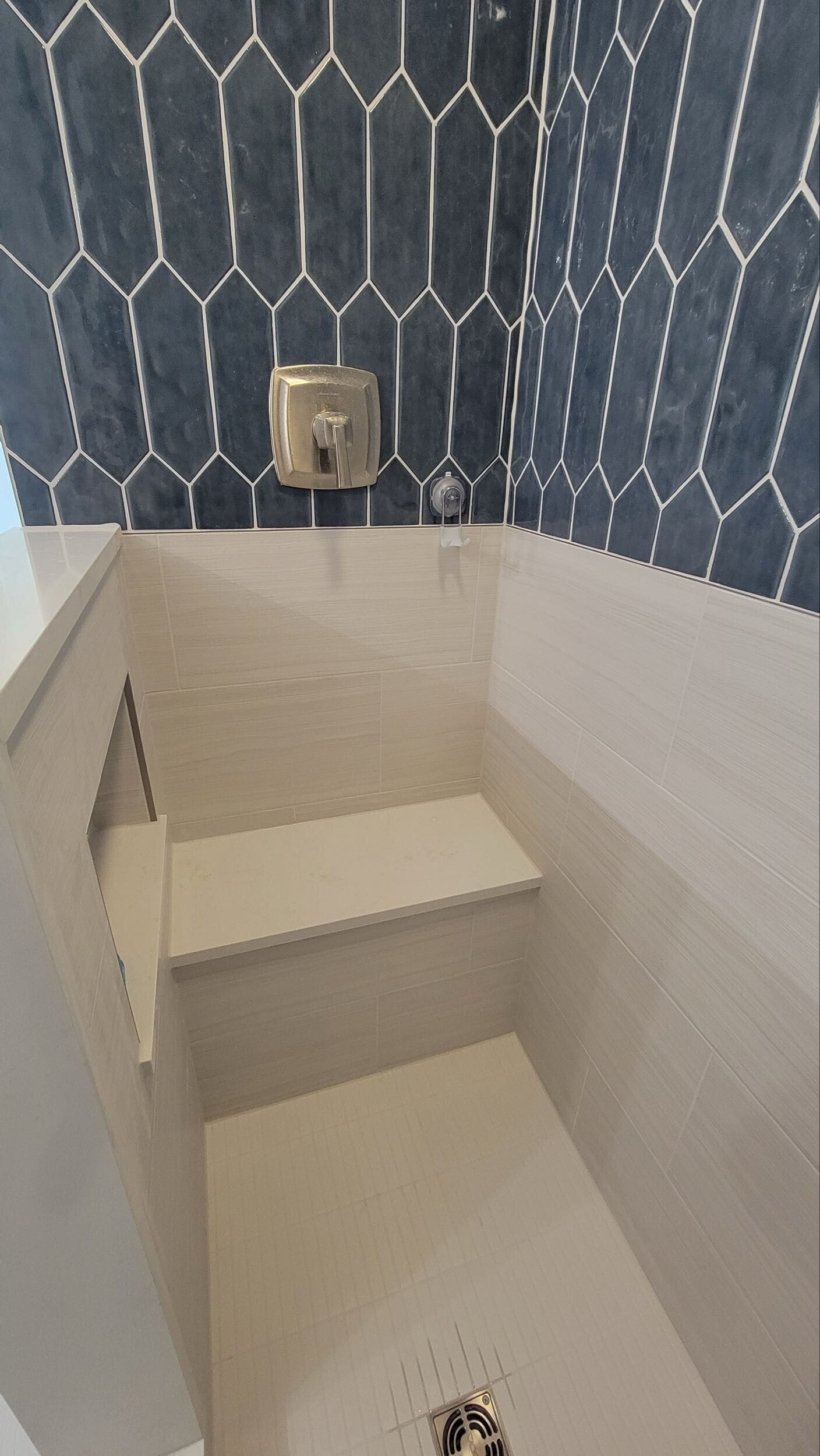 bathroom shower bench seat ann arbor remodel