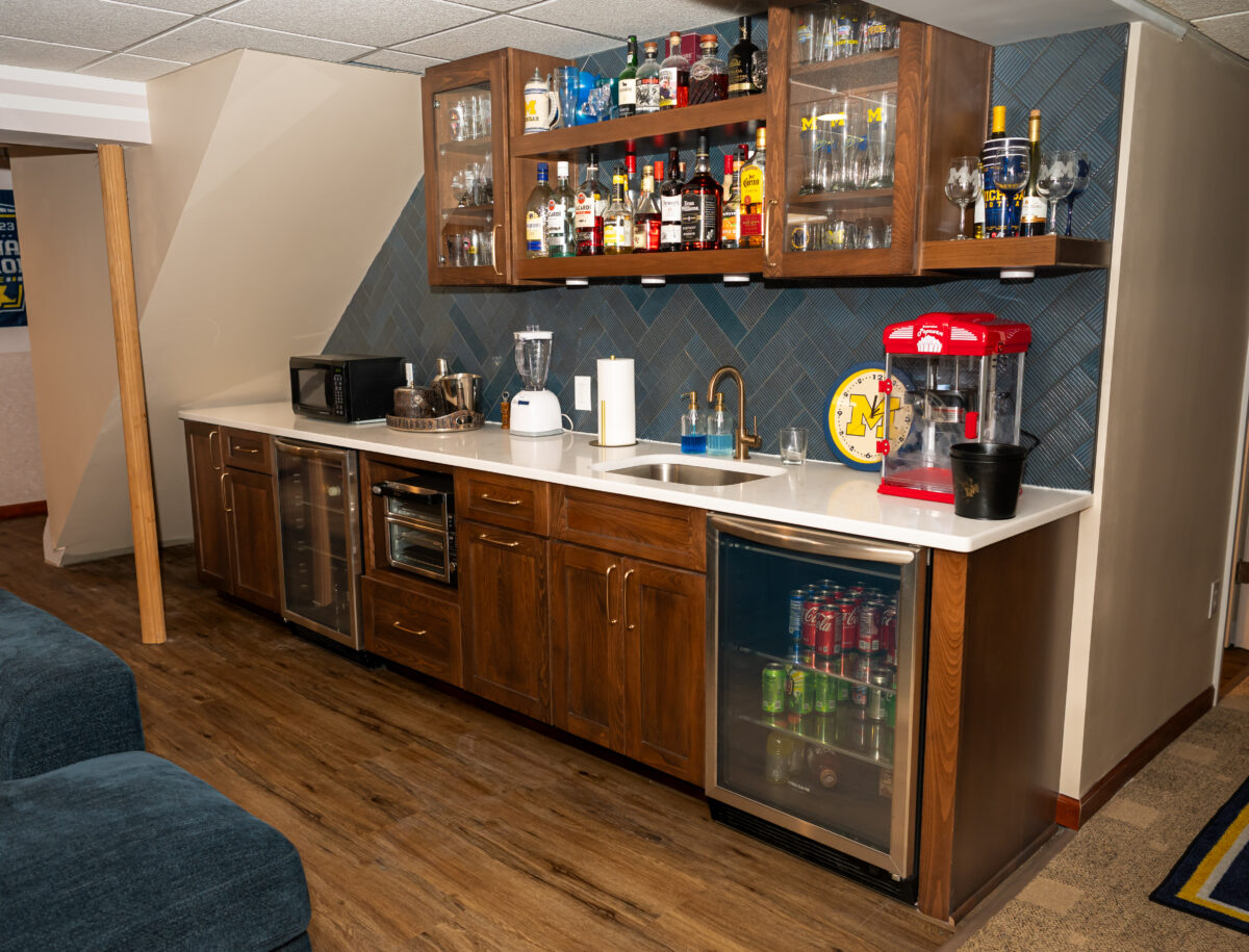 basement wet bar