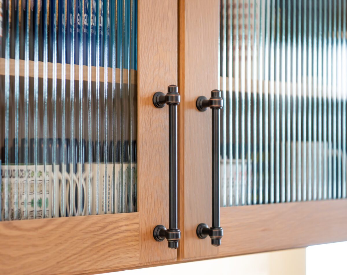 kitchen see through cabinets