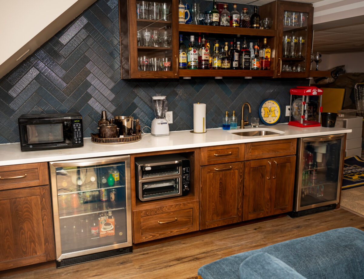 new basement wet bar