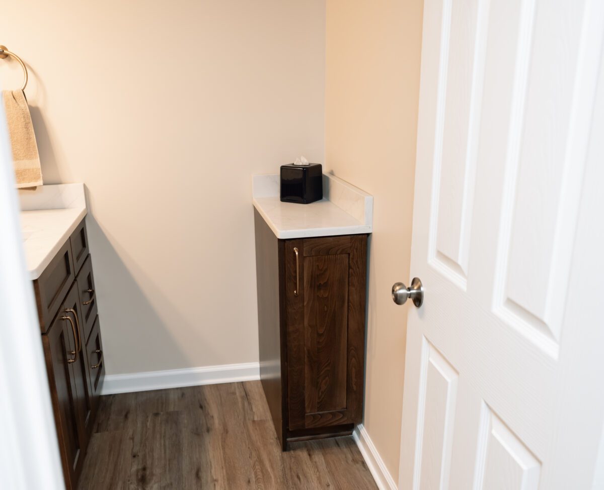 extra bathroom storage